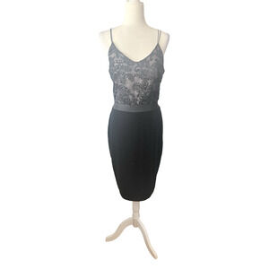 Xhilaration Women's Y2K Whimsigoth Velvet Burnout Dress Black Size S‎